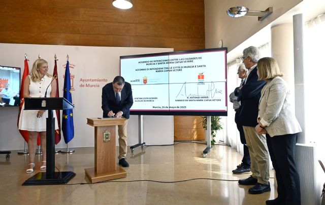 Murcia y Santa Maria Capua Vetere sellan un hermanamiento histórico impulsado por el legado de Salzillo - 1, Foto 1