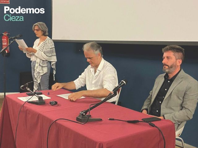 El rearme a debate en Cieza, con Héctor Illueca y Víctor Egío - 2, Foto 2