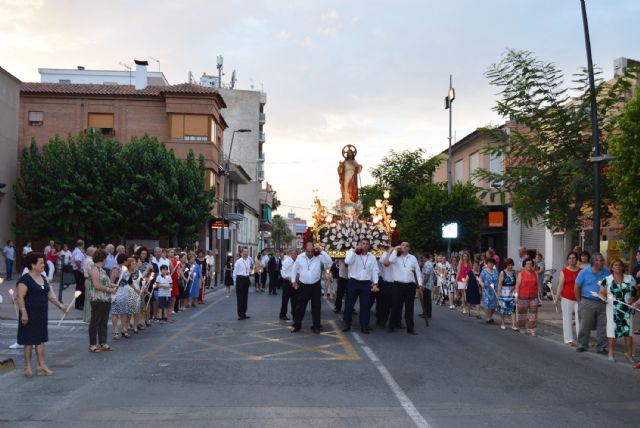 El Sagrado Corazón no falta a la tradición y procesiona por Las Torres de Cotillas - 3, Foto 3