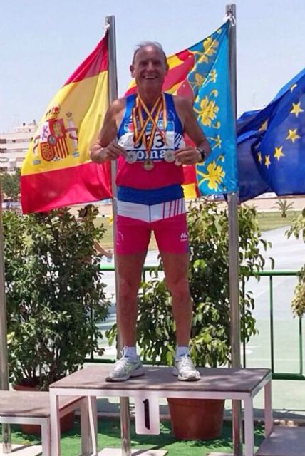 El torreño Ángel Salinas engorda su palmarés con dos platas y un bronce en el Nacional de veteranos - 1, Foto 1