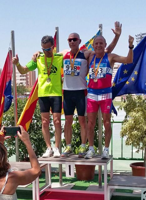El torreño Ángel Salinas engorda su palmarés con dos platas y un bronce en el Nacional de veteranos - 4, Foto 4