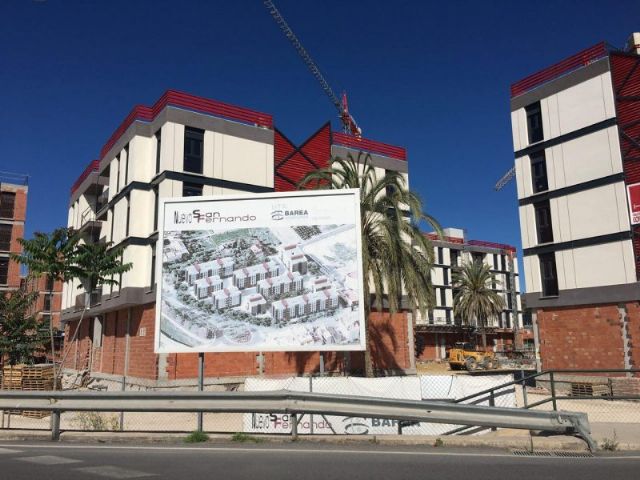 El PSOE exige al Alcalde que aclare qué destino tiene pensado dar a las 73 viviendas de San Fernando que el Ayuntamiento y la CARM se quedaron en propiedad - 1, Foto 1