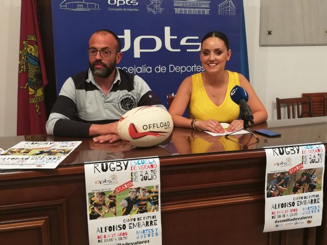 La Concejalía de Deportes y el Club Rugby Lorca organizan la tercera edición de la Escuela de Verano de Rugby - 1, Foto 1