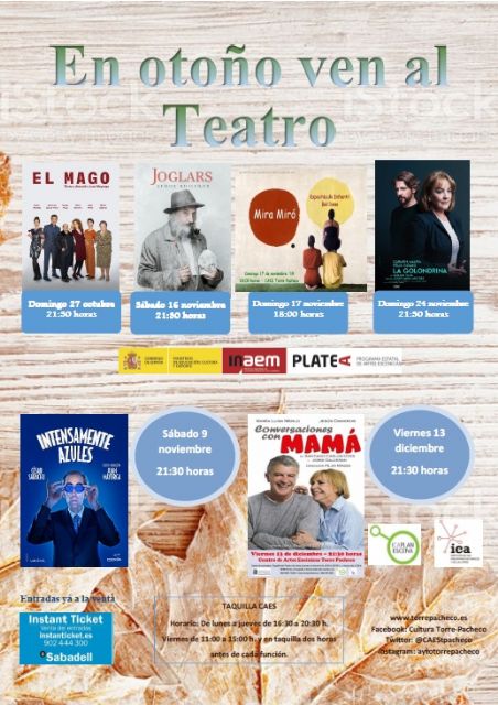 En otoño ven al Teatro. - 1, Foto 1