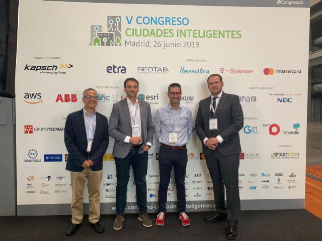 El proyecto Smart City, MiMurcia y su cerebro CEUS se presentan en el V Congreso de Ciudades Inteligentes - 1, Foto 1
