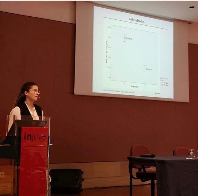 Una lorquina gana el segundo premio en el Congreso Nacional de Jóvenes Investigadores - 1, Foto 1