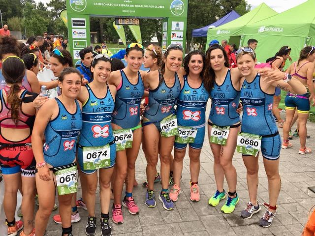 Natalia Hidalgo y Laura Durán, en lo más alto del Nacional de Triatlón por Clubes - 1, Foto 1