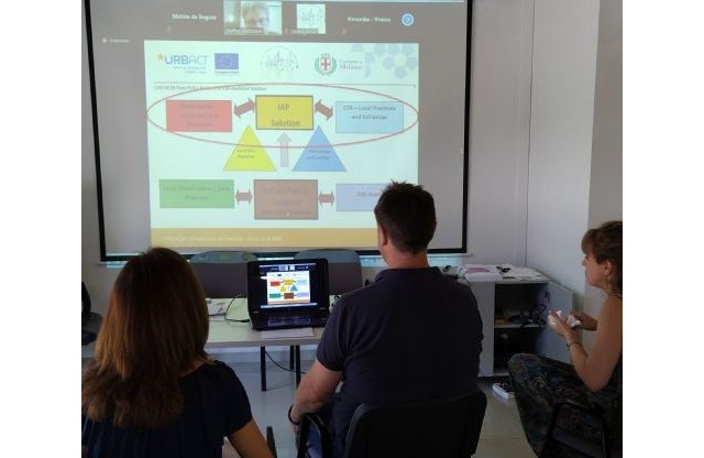 Última jornada del encuentro transnacional de apertura de la segunda fase del Proyecto Urbact CITIES4CSR - 1, Foto 1