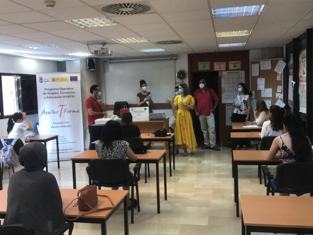 Esta semana daba comienzo el marco del Proyecto Águilas T-Forma - 1, Foto 1