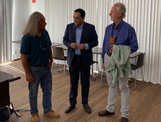 José Mª Albarracín y Pedro García se reúnen por primera vez y estudian líneas de colaboración entre CROEM y ANSE - 1, Foto 1