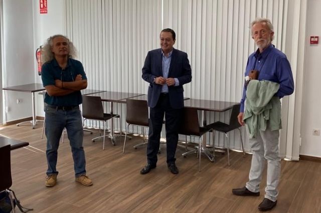 José Mª Albarracín y Pedro García se reúnen por primera vez y estudian líneas de colaboración entre CROEM y ANSE - 2, Foto 2