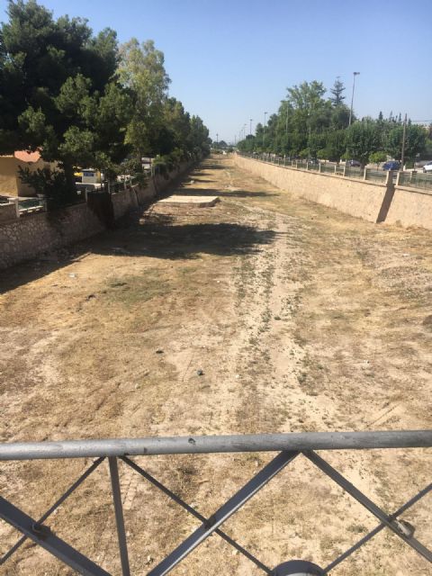Concluyen los trabajos de desbroce del tramo urbano del río Guadalentín realizados durante las últimas semanas - 1, Foto 1