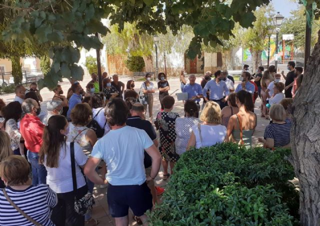 Ayuntamiento y Aguas de Lorca visitan La Paca para informar a los vecinos sobre la situación de la Red de suministro de agua potable - 1, Foto 1