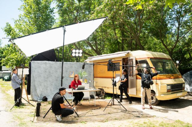 La Región acogió durante más de dos semanas el rodaje de la miniserie de Netflix 'Toda la verdad sobre mis mentiras' - 1, Foto 1