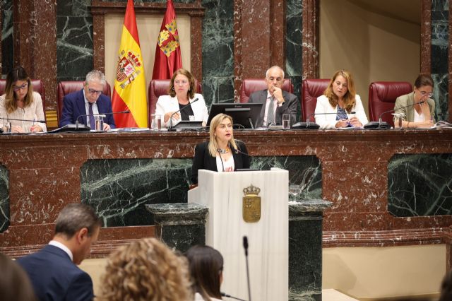 Carmina Fernández: “Señor López Miras, salga de la burbuja, baje de la cuadriga, déjese la guitarra y aterrice en la Región de Murcia real” - 2, Foto 2