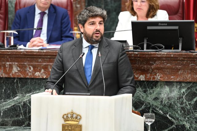 López Miras pide anteponer los intereses de los ciudadanos a los electorales y tiende su mano al diálogo para hacer una Región mejor - 1, Foto 1