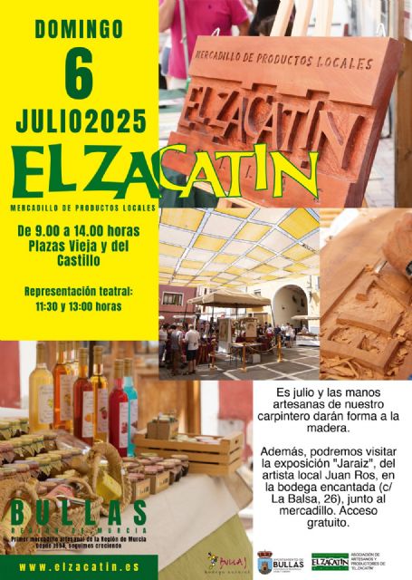 'El Zacatín' del mes de julio dedica su exposición central a la madera - 1, Foto 1