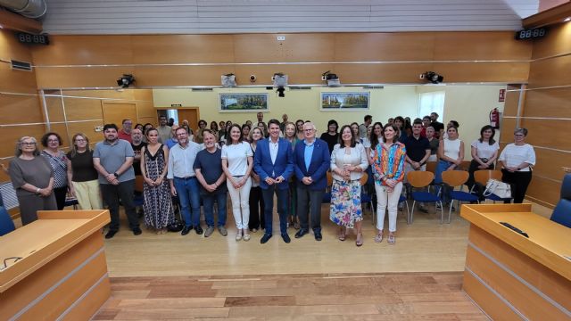 El Ayuntamiento de Molina de Segura acoge el acto de firma de la adhesión de entidades al proyecto Molina en Red - 2, Foto 2
