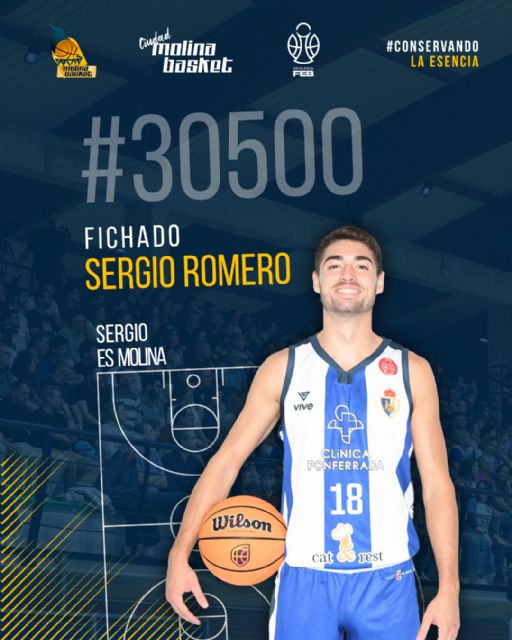 Sergio Romero refuerza el per�metro del Ciudad Molina Basket