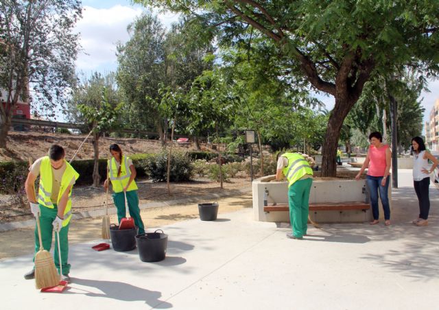 15 jóvenes del programa mixto de empleo y formación Puerto Green realizan prácticas remuneradas en Puerto Lumbreras - 3, Foto 3
