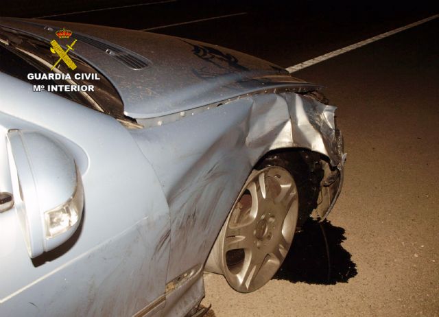 The Civil Guard arrested a drunk driver who fled after colliding with another vehicle, Foto 3