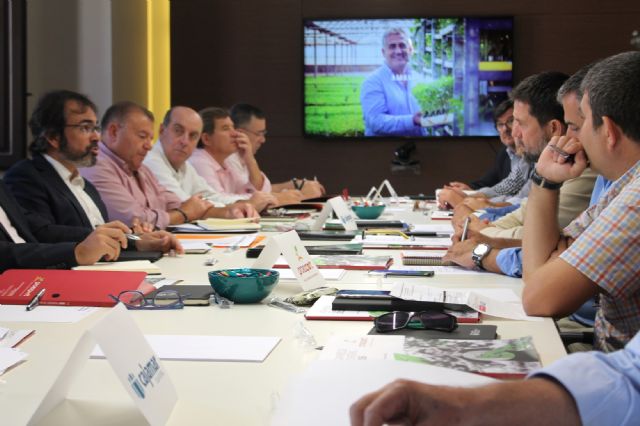 El presidente de PROEXPORT reitera al consejero Fomento la necesidad de que el Corredor Mediterráneo llegue a la Región - 2, Foto 2
