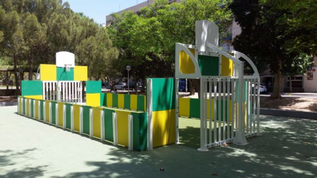 Finaliza la remodelación integral del jardín junto a Escultor Sánchez Lozano en San Andrés - 3, Foto 3