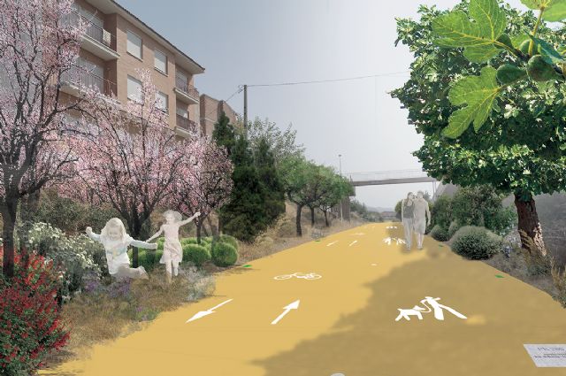 Plantarán 1.800 árboles autóctonos a lo largo del recorrido de la senda verde que unirá Alquerías y Los Dolores - 1, Foto 1