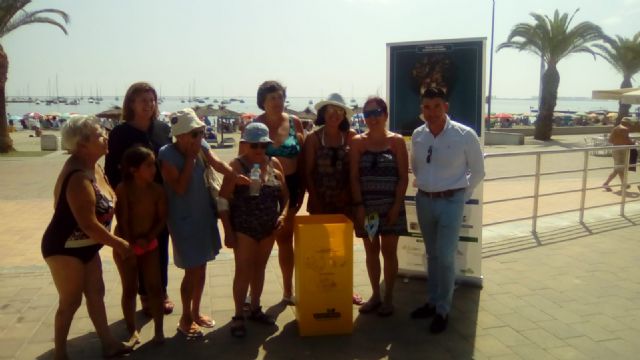 La concejalía de Medio Ambiente invita a los bañistas a reciclar y respirar - 2, Foto 2