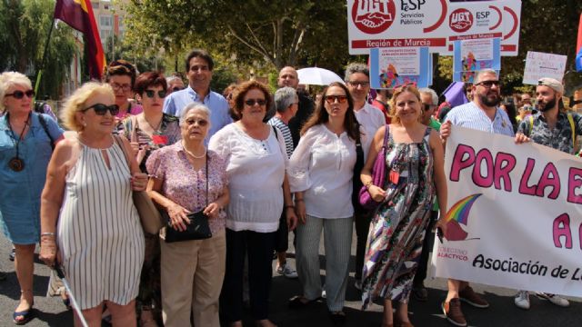 El PSOE muestra su total apoyo a la Red de Colectivos por los Derechos y Libertades fundamentales de la Región de Murcia - 1, Foto 1