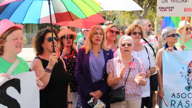 El PSOE muestra su total apoyo a la Red de Colectivos por los Derechos y Libertades fundamentales de la Región de Murcia - 3, Foto 3