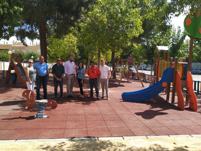 El Ayuntamiento remodela la zona infantil de la avenida Antonio Rocamora de Espinardo - 3, Foto 3