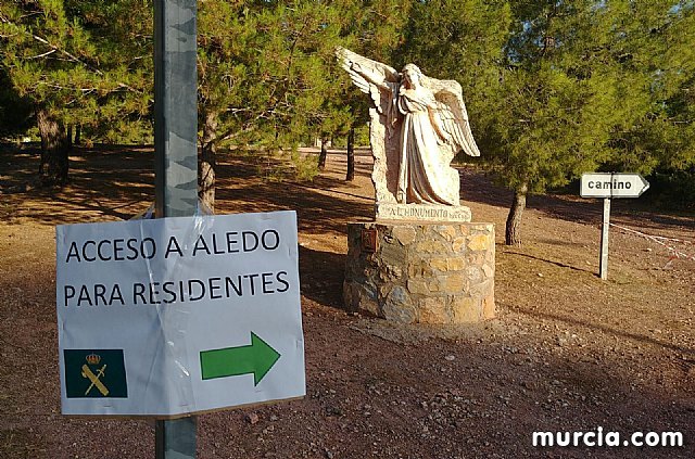 Los vecinos de Aledo pueden acceder a Totana y la autovía A7 por el desvío del Jumero hasta el Ángel - 1, Foto 1