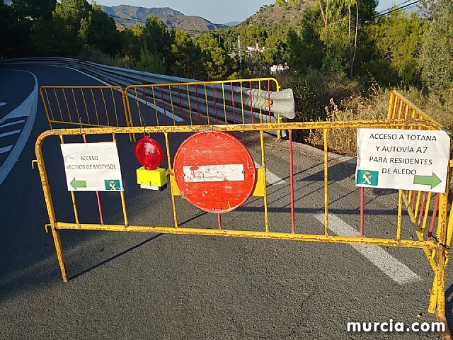 Los vecinos de Aledo pueden acceder a Totana y la autovía A7 por el desvío del Jumero hasta el Ángel - 4, Foto 4