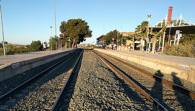 La Plataforma en Defensa del Ferrocarril de la Región de Murcia llama a la movilización ciudadana frente al cierre de la línea Murcia - Águilas - 1, Foto 1