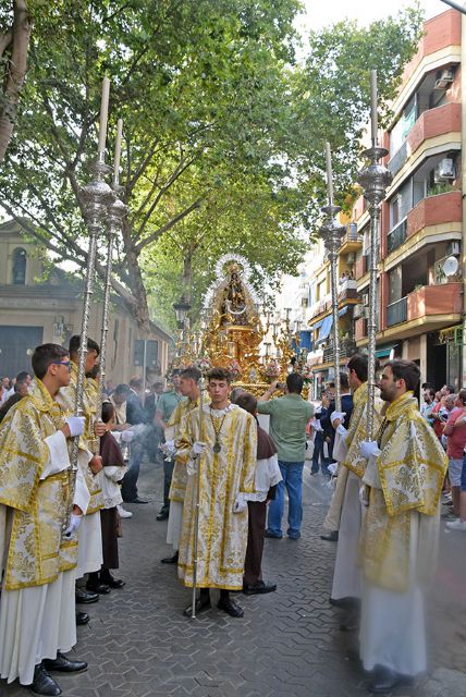 La Virgen del Carmen de Calatrava puso el Broche de oro de las procesiones del Carmen en Sevilla - 3, Foto 3