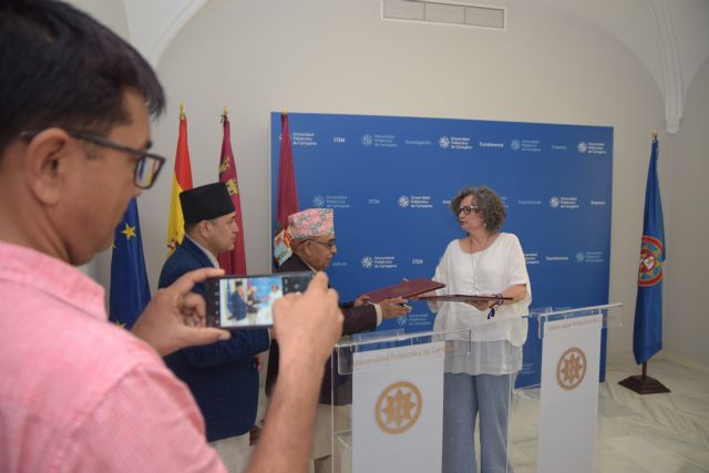 Universidades de Nepal y Bután se forman en la UPCT en nuevas metodologías docentes - 2, Foto 2