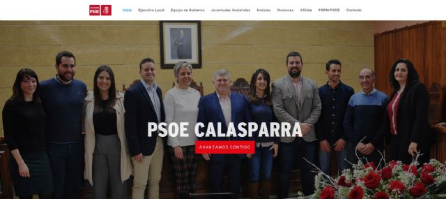 El Partido Socialista de Calasparra estrena una nueva página web más interactiva, novedosa y abierta al diálogo - 2, Foto 2