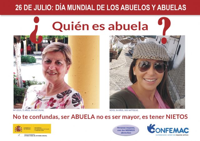 El Ayuntamiento de Lorca conmemora el Día Mundial de los Abuelos y las Abuelas que se celebra el 26 de julio - 2, Foto 2