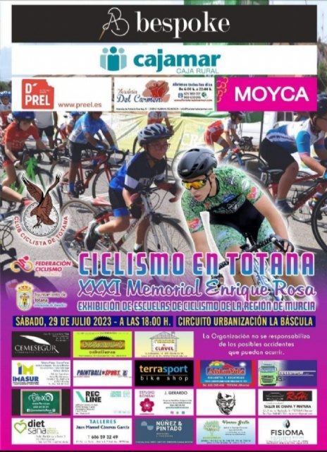 El XXXI Memorial Enrique Rosa-Trofeo Escuelas de Ciclismo se celebra este sábado 29 de julio en la urbanización “La Báscula”, Foto 2