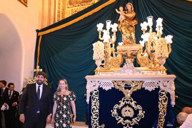 López Miras asiste a la apertura del Año Jubilar de la Virgen de las Maravillas - 1, Foto 1