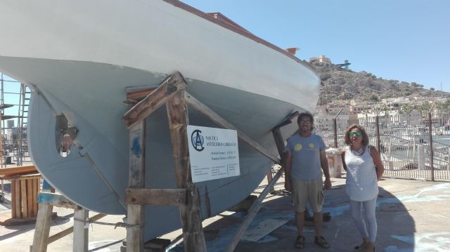 La directora general de Comercio y Protección del Consumidor visita las instalaciones de la empresa artesana Astilleros Carrasco en Águilas - 1, Foto 1