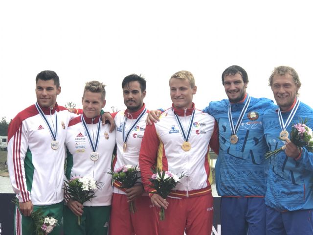 Marcus Cooper (oro) y Cristian Toro (plata), primeras medallas UCAM en el Mundial de Piragüismo - 2, Foto 2
