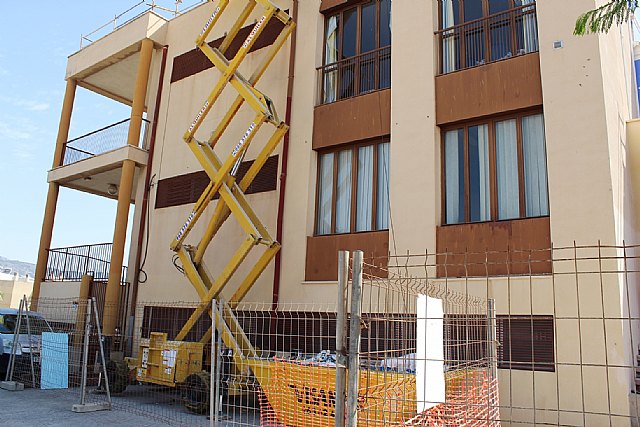 Las obras de rehabilitación del Teatro Ginés Rosa del Centro Sociocultural “La Cárcel” estarán finalizadas para finales de este año, Foto 3