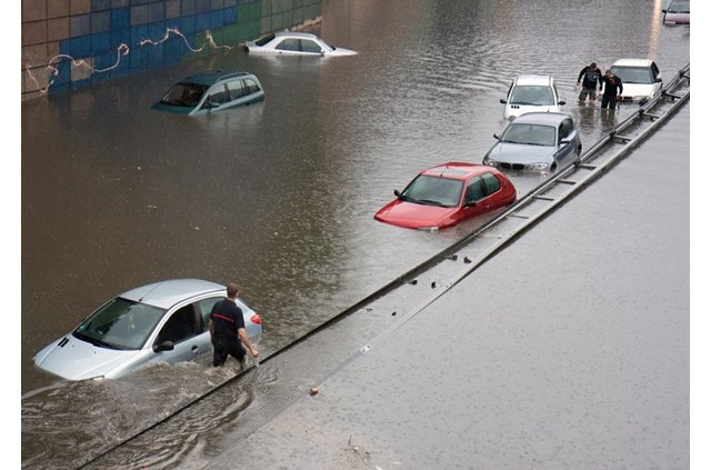 En septiembre de 2019 se produjeron diversas inundaciones que asolaron muchas zonas del sureste, Foto 1
