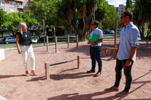 Murcia apuesta por el deporte al aire libre con la instalación de cinco nuevas zonas de calistenia - 1, Foto 1
