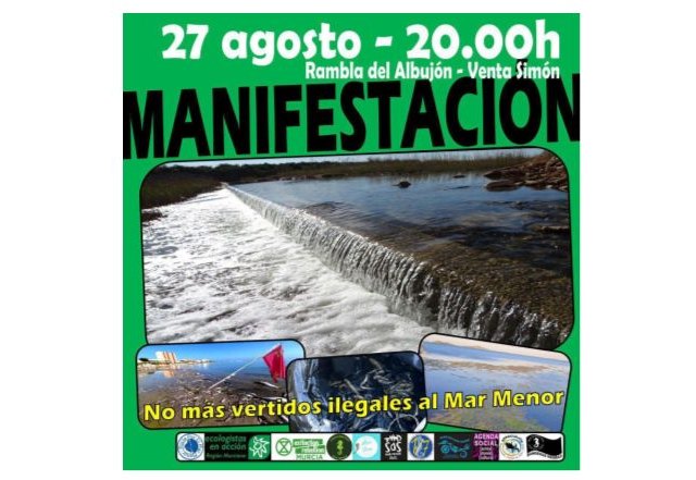Manifestación: No más vertidos ilegales al Mar Menor - 1, Foto 1