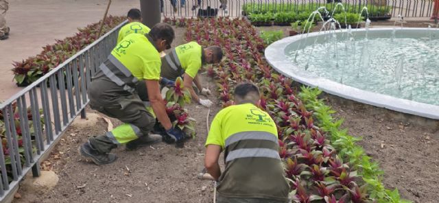 Murcia pone a punto sus zonas verdes y espacios públicos para la Feria de Septiembre - 3, Foto 3