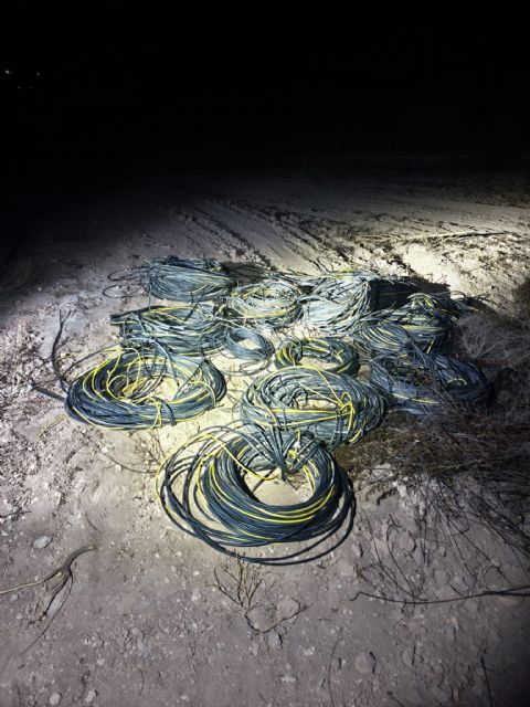 La Policía Local de Abanilla recupera cerca de una tonelada de cable sustraído de una planta fotovoltaica - 2, Foto 2