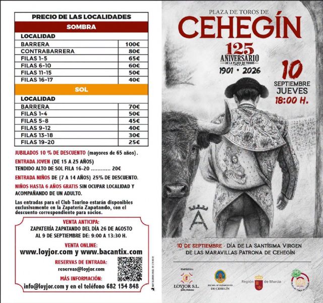 Cehegín se prepara para vivir unas Fiestas Patronales 2026 en Honor a la Virgen de las Maravillas pensadas para todos - 4, Foto 4